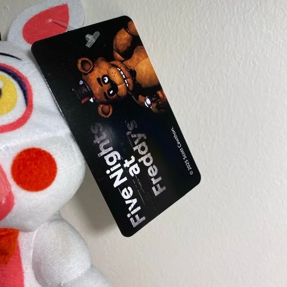 Five Nights at Freddy's White and Pink Stuffed Animal - Picture 5 of 5